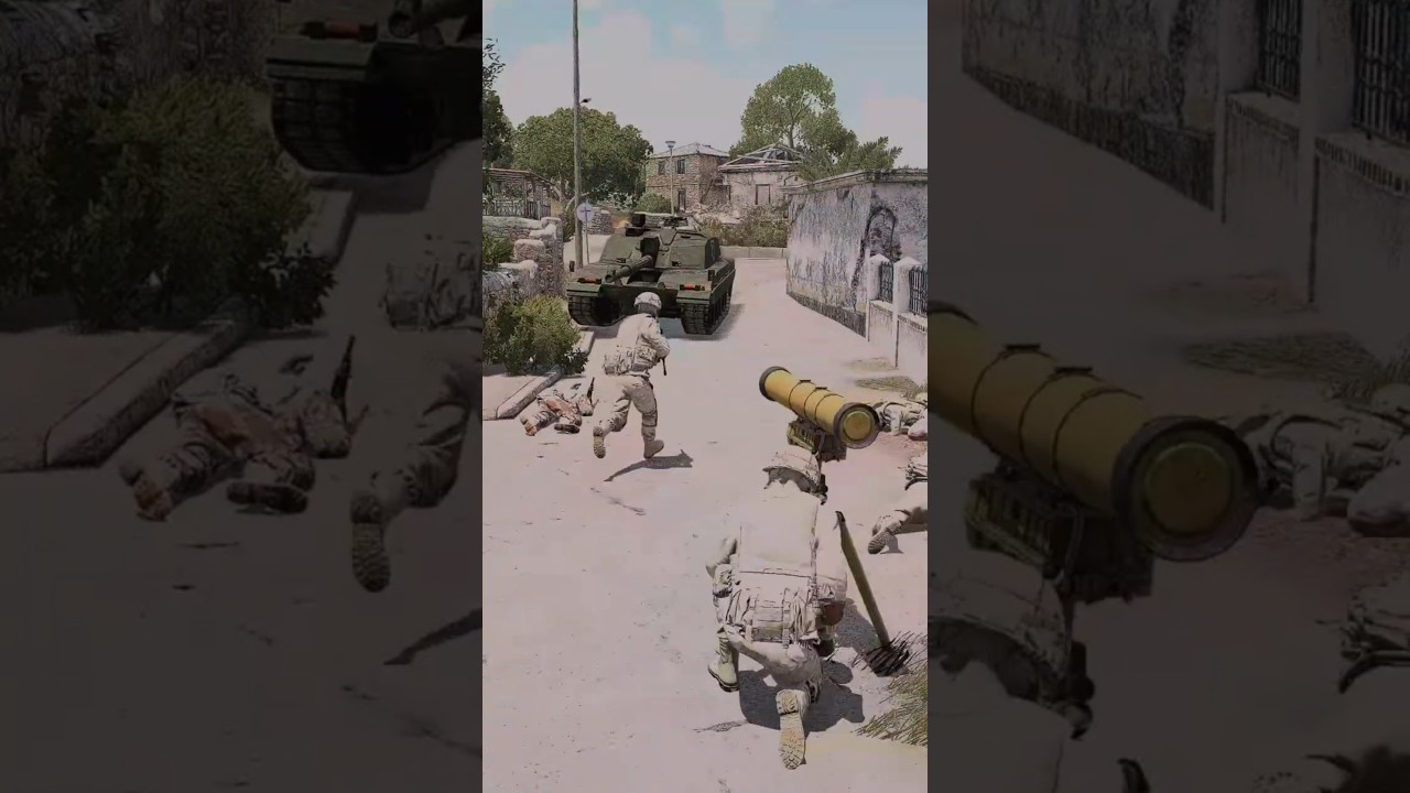 Внезапная смертельная атака убила всех 💀 | ARMA III #shorts #истребитель #армия