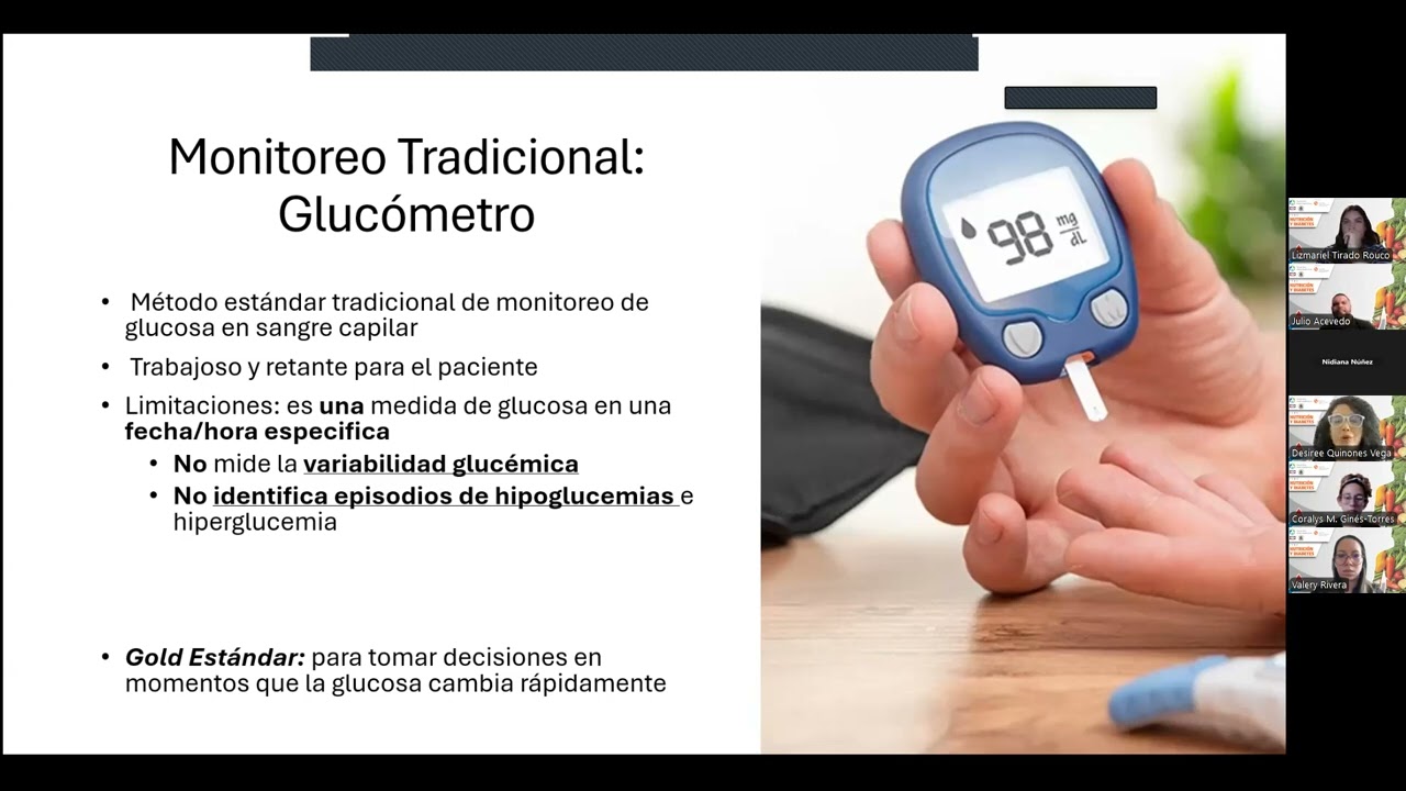 Sesión 8: Tecnología en Manejo de Diabetes: Monitoreo de Glucosa, Glucómetros y Bombas de Insulinas