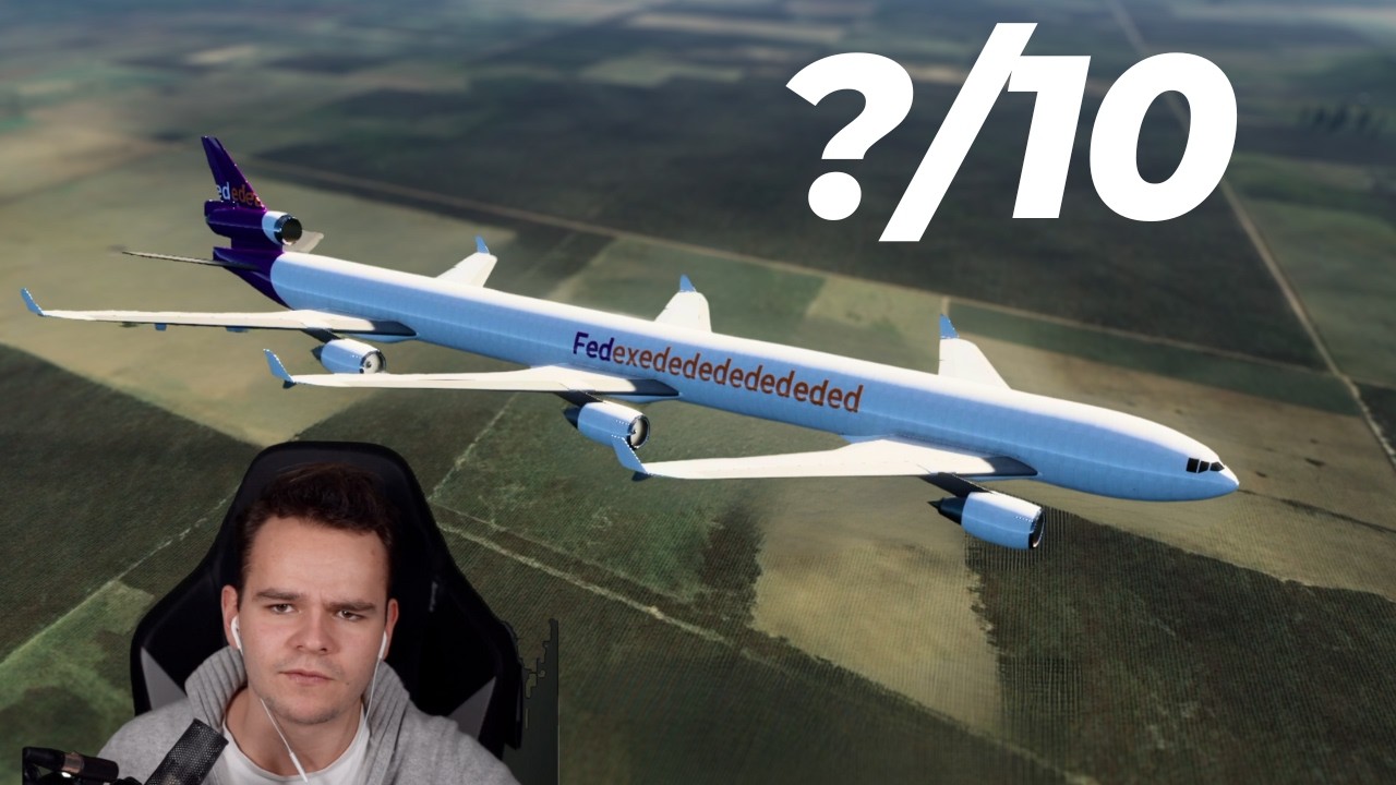 Rating Your Airplane Designs - Fly Out Simulator