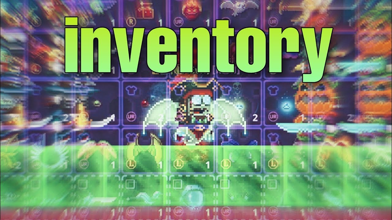 What is in NotEvil's INVENTORY? - Pixelworlds