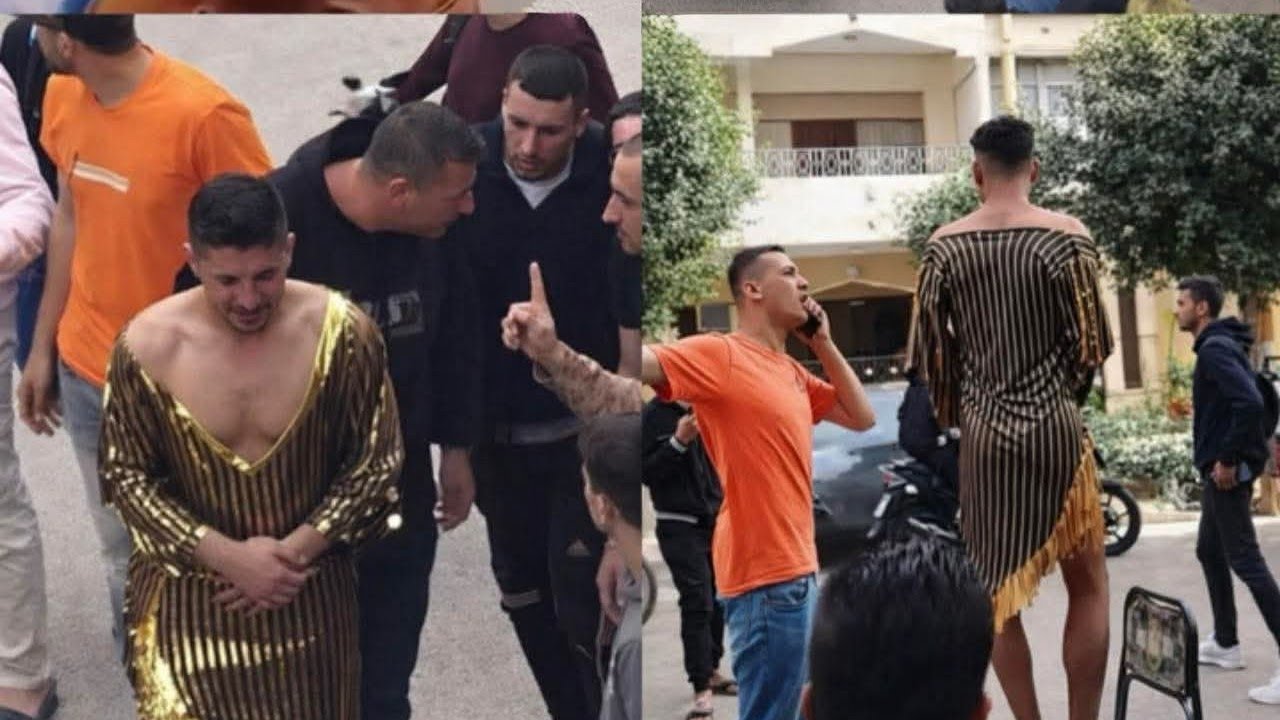 لبسوه بدلة رقص.. أول ظهور لـ والدي الشاب صاحب فيديو إجباره على ارتداء ملابس نسائية