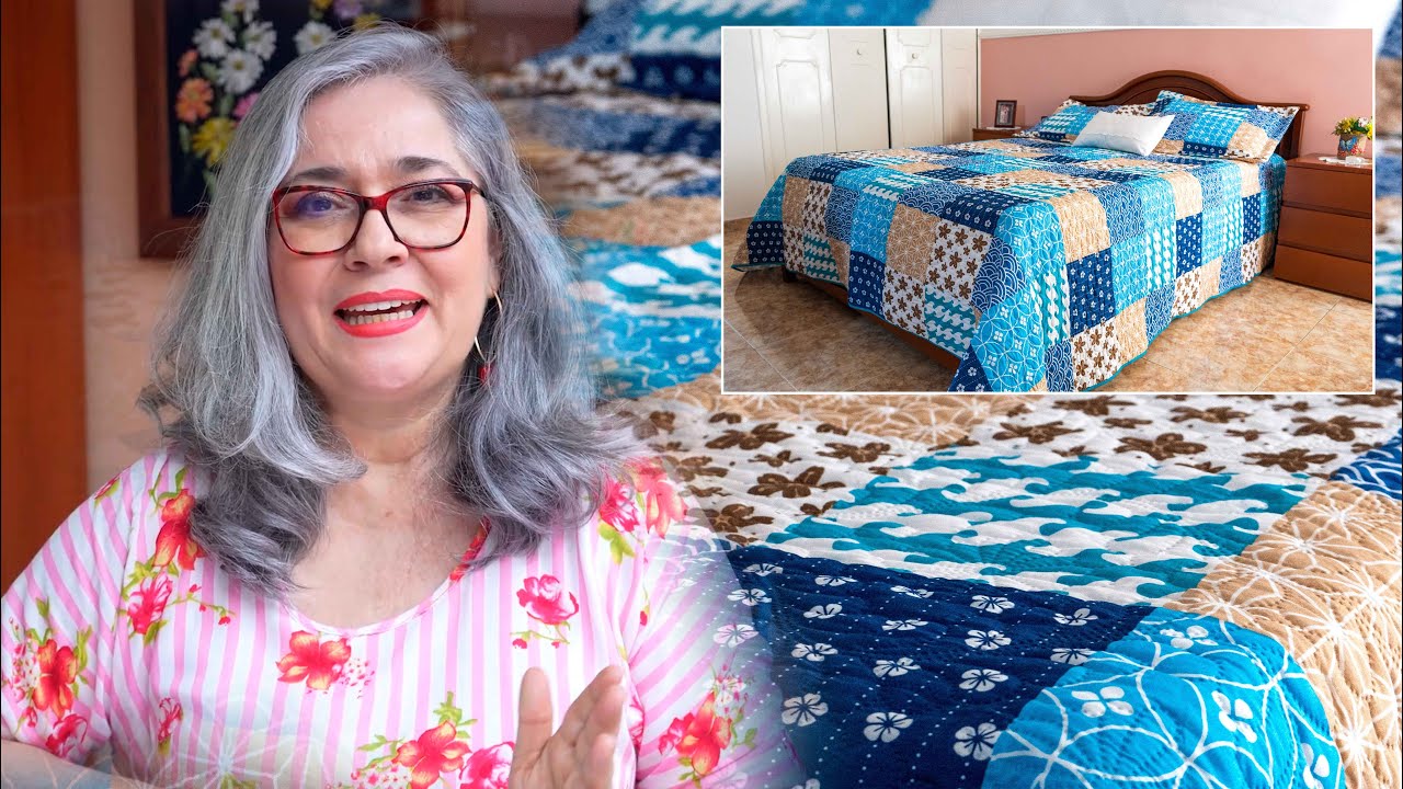 ¡No Gastes Más en Edredones! 😱 Cose un Cubrecama y Almohadones Fáciles – Idea de Negocio Rentable