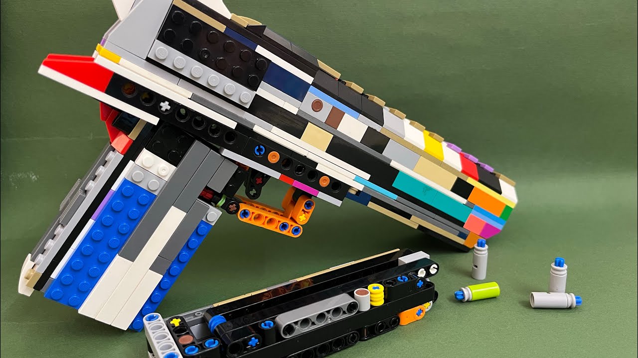 Lego Desert Eagle( Snyzer Tech) Free Instructions recreated