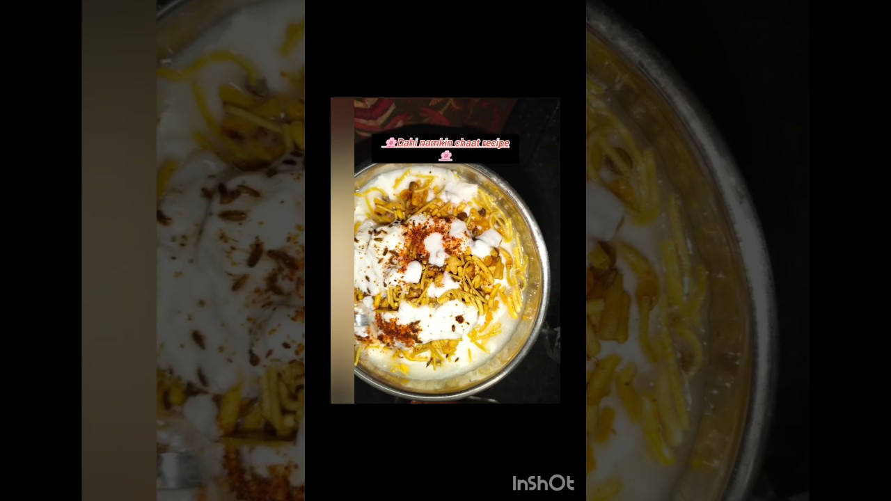 Unique  dahi namkin Chaat Recipe #shorts #chaat#chaatrecipe #kurkurechaat #dahichat #dahi  #namkin