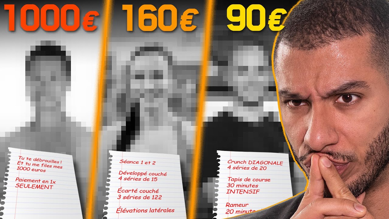 Je paie des coachs 1500&euro; pour un programme de musculation : que valent ils ?