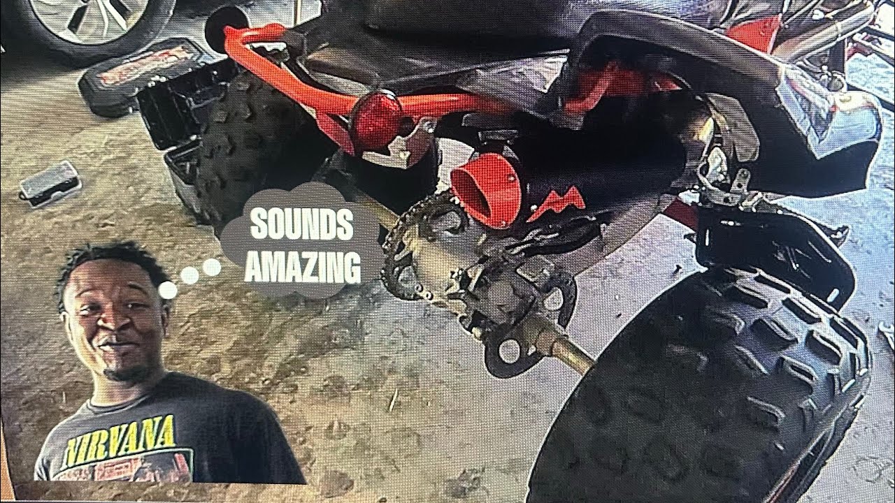 2023 Raptor 700R SE Installing New Monster Exhaust Big 3 🔥😱( it&rsquo;s very loud!!!)