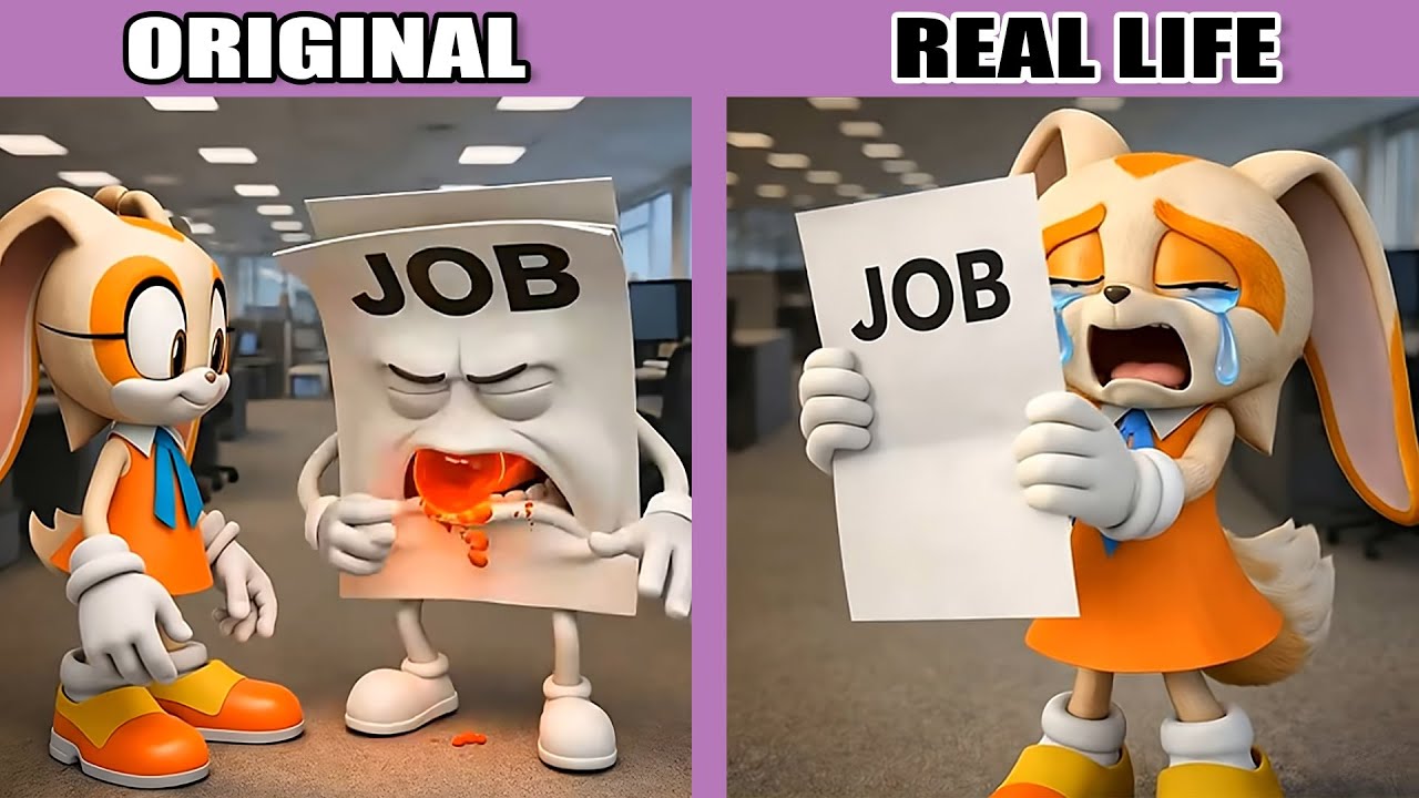 Brainrot Memes when it all ended | Brainrot Original vs Real life | Brainrot Animation #Sonic