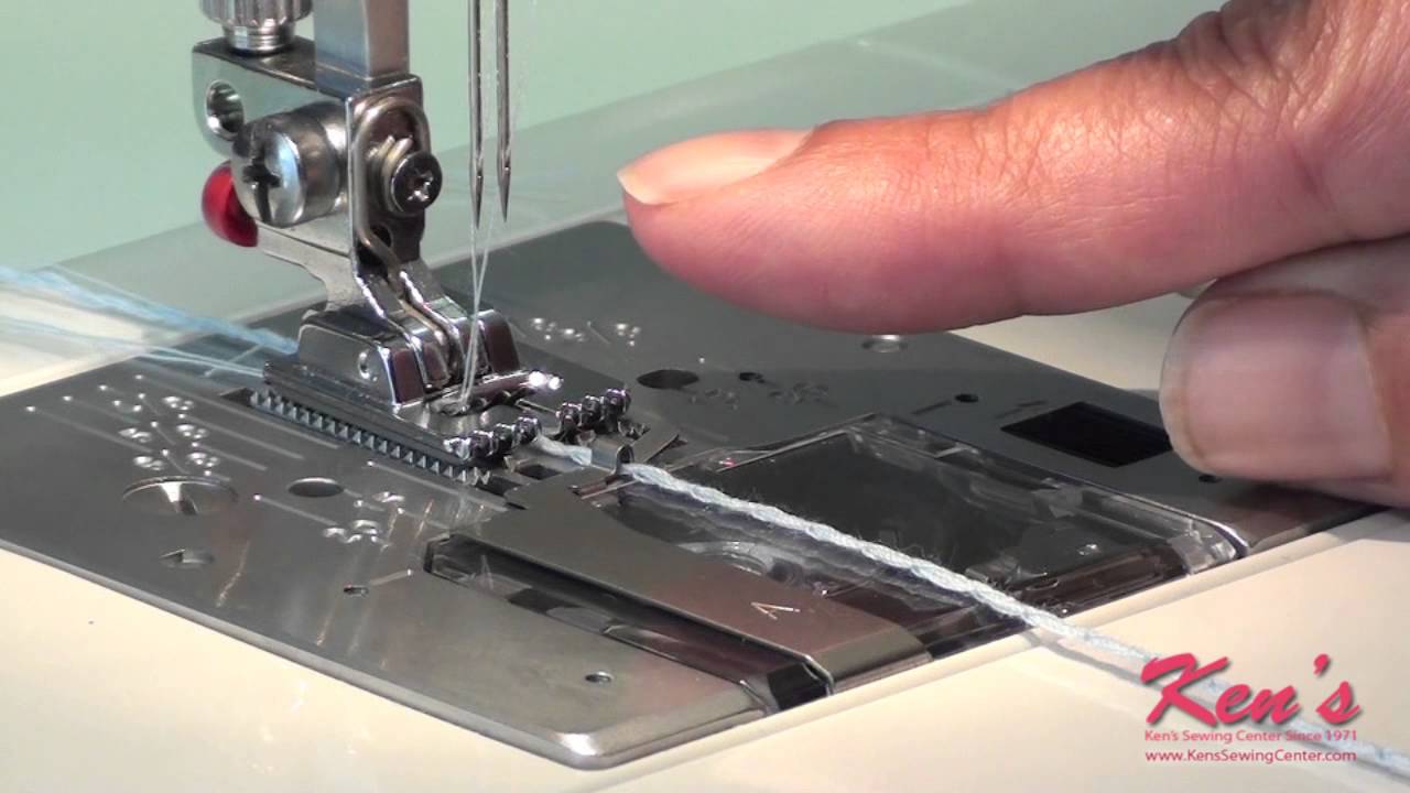 How to use the Janome Pintuck Cord Guides