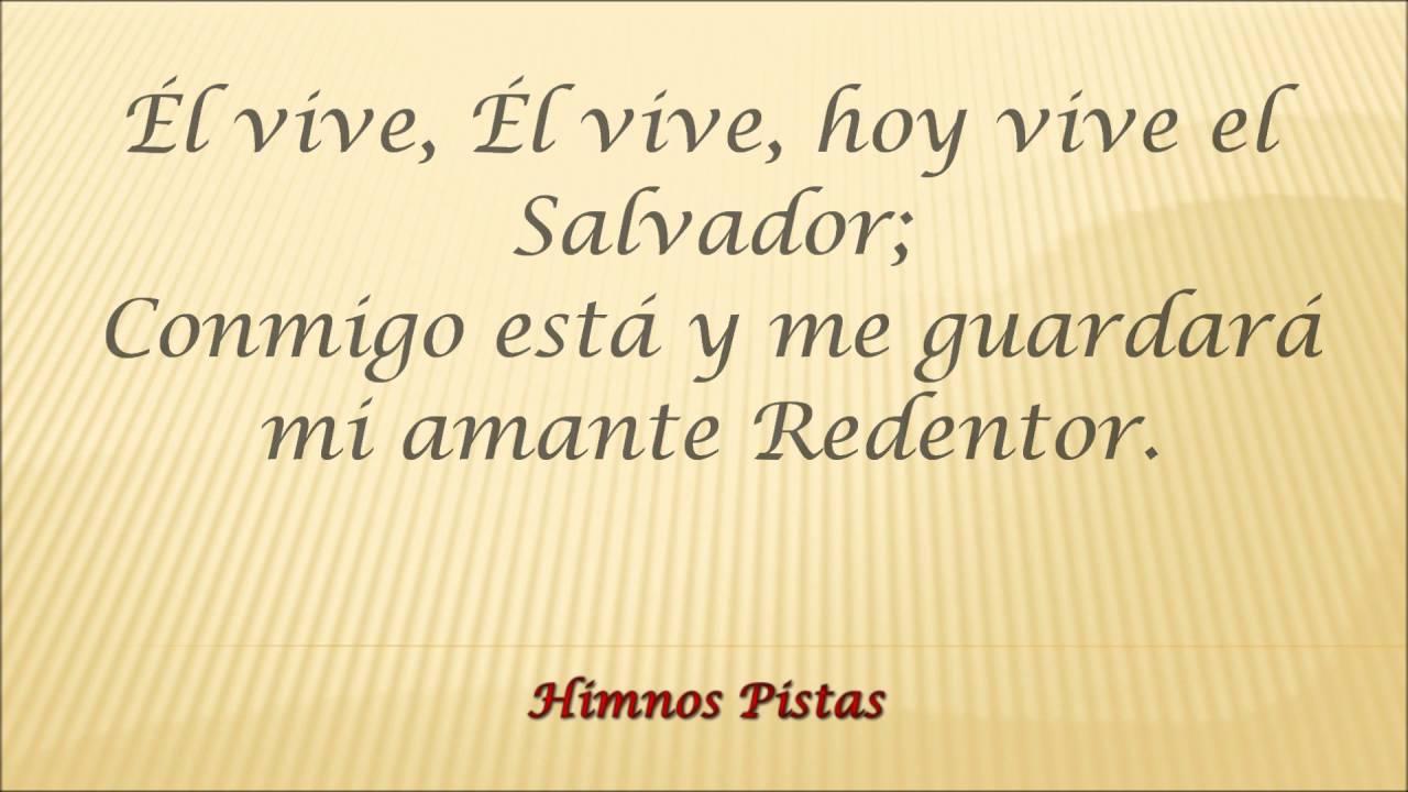 Himnos Pistas - Al Cristo vivo sirvo #518