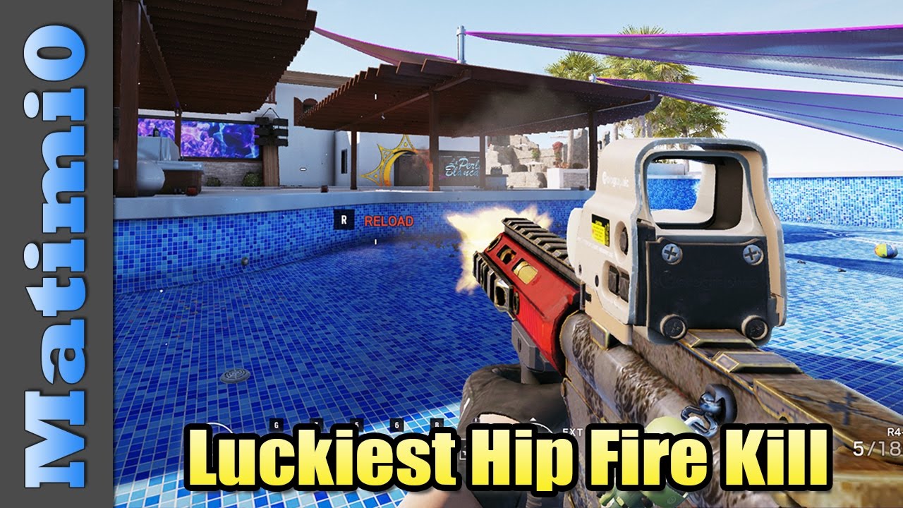 The Luckiest Hip Fire Kill - Rainbow Six Siege