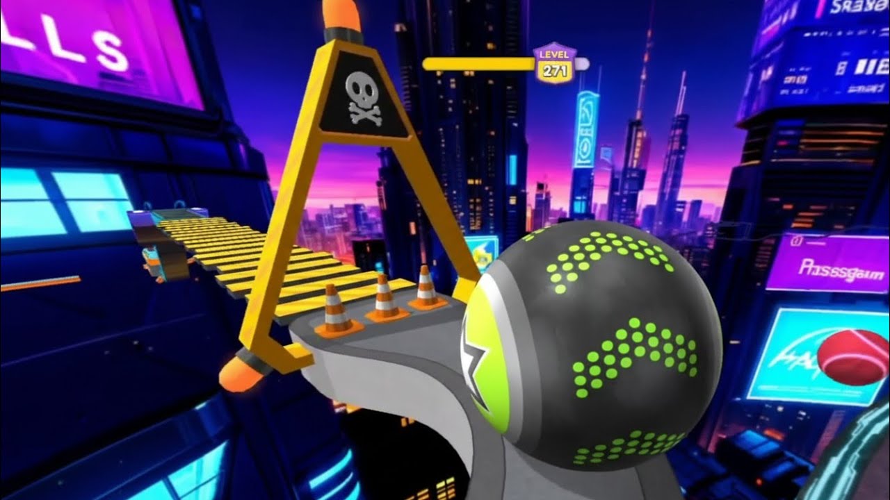 Going Balls makes more finest and satisfied ASMR walkthrough android ios run 