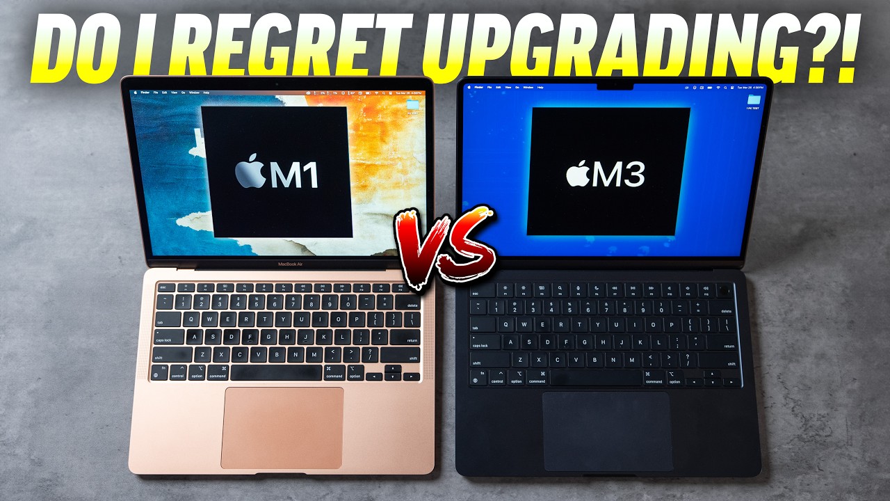 M1 против M3 MacBook Air — на самом деле стоит на 400 долларов дороже?!
