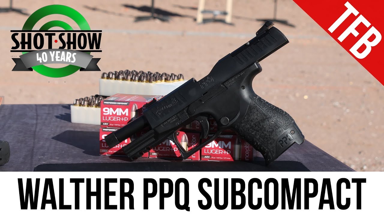 SHOT 2018: Walther's New PPQ Subcompact Pistol