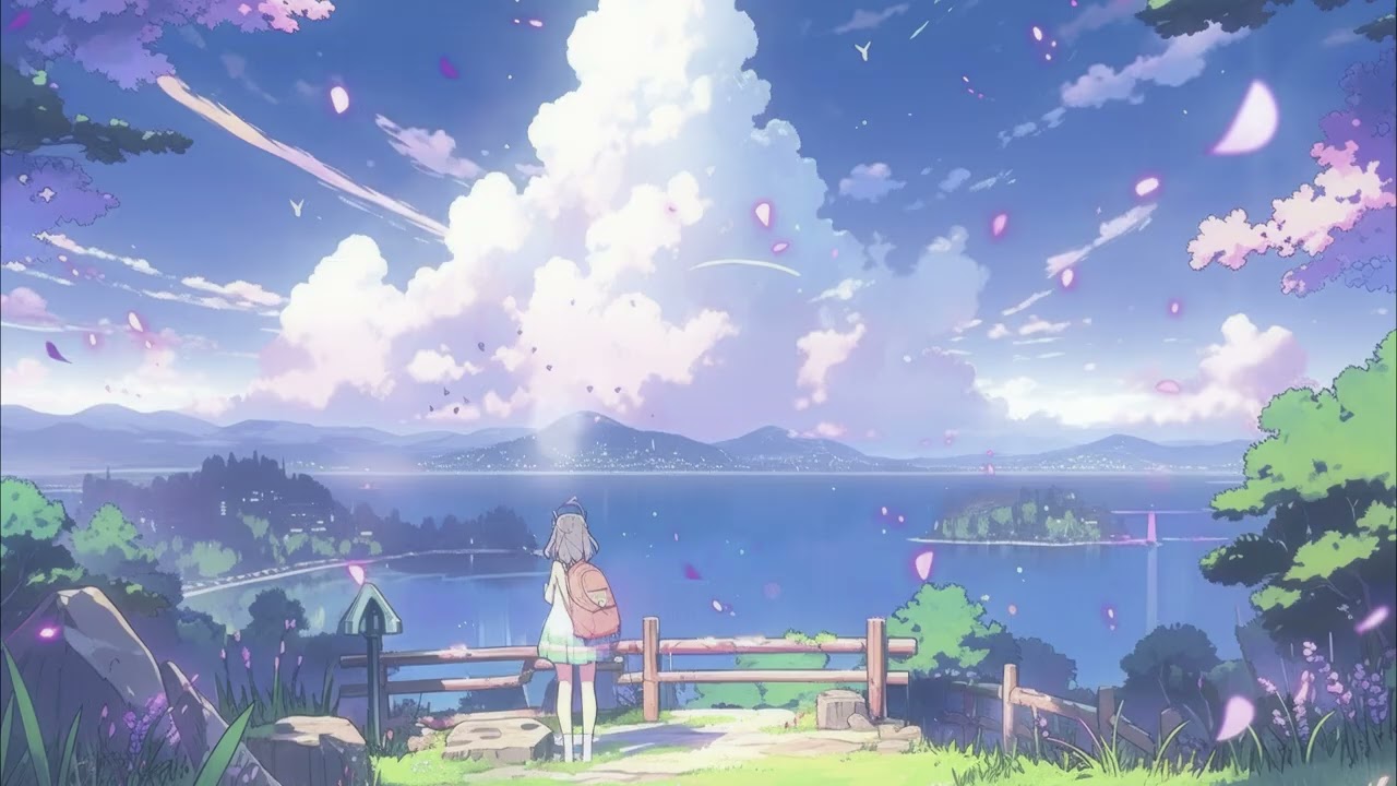 Gentle Breeze Lofi 🍃 | Soft J-Pop Piano for Light & Peaceful Focus | Study Music