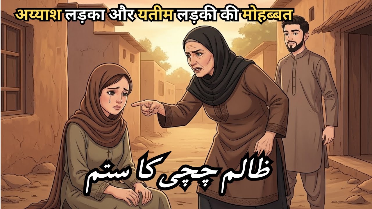 Yateem Ladki Aur Ayyash Ladke Ki Kahani | Chachi Ka Zulm | Islamic Moral Stories