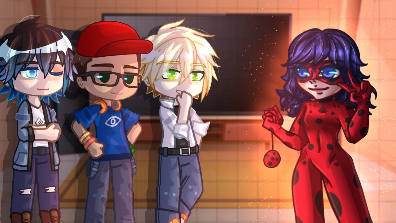 MLB Boys React to Marinette / Ladybug 🐞 || Adrien, Luka, Félix & More || Gacha Reaction