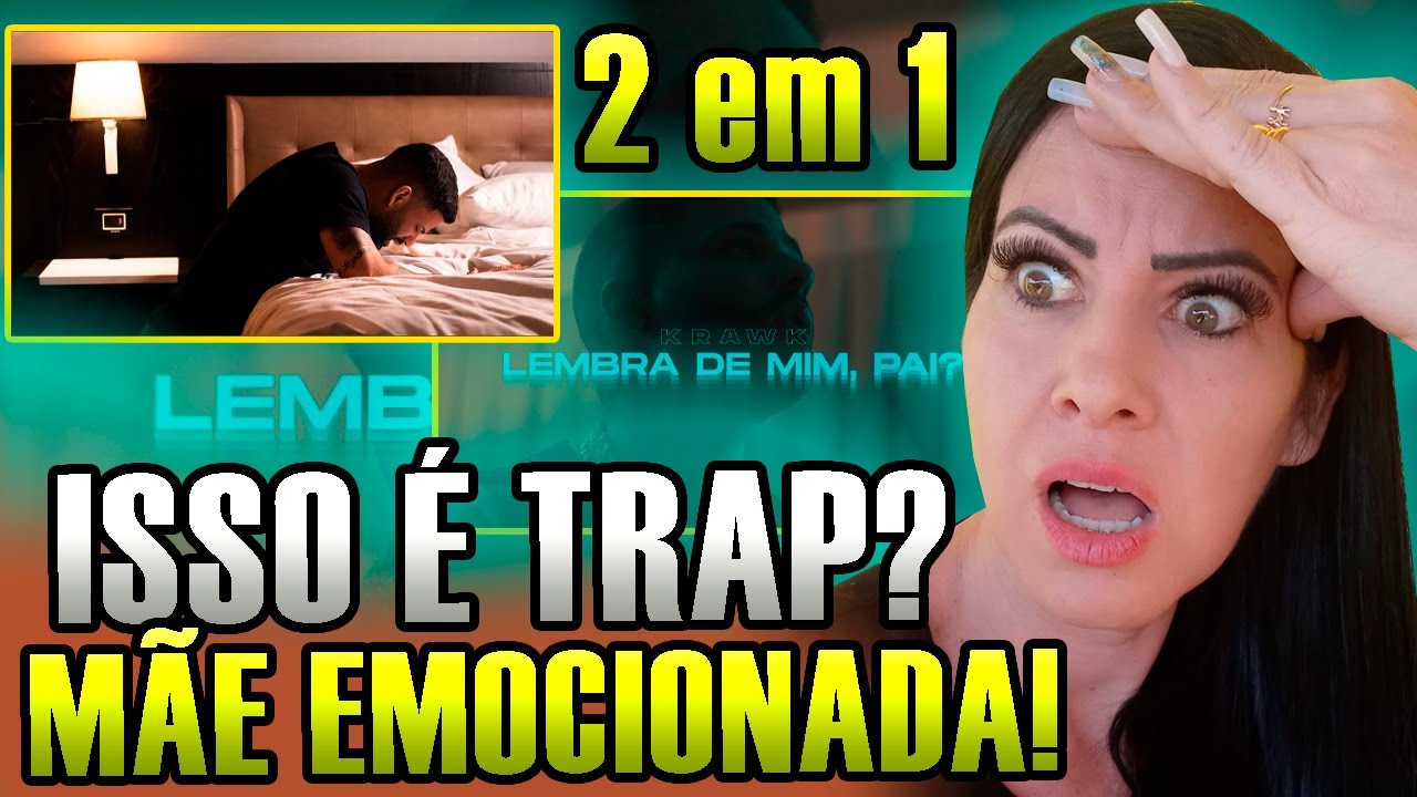 MÃE EVANGÉLICA REACT Krawk - Lembra de Mim, Pai? E Krawk - DEUS É BOM 🙏🏻 react deus é bom