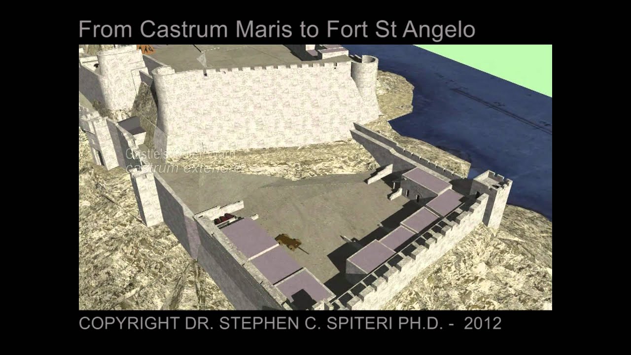 Castrum Maris to Fort St. Angelo