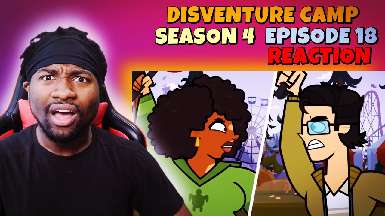 РЕАКЦИЯ АКТЕРА Озвучки: Лагерь Disventure | Сезон 4 - Эпизод 18 | СТАВКИ ВЫСОКИ!