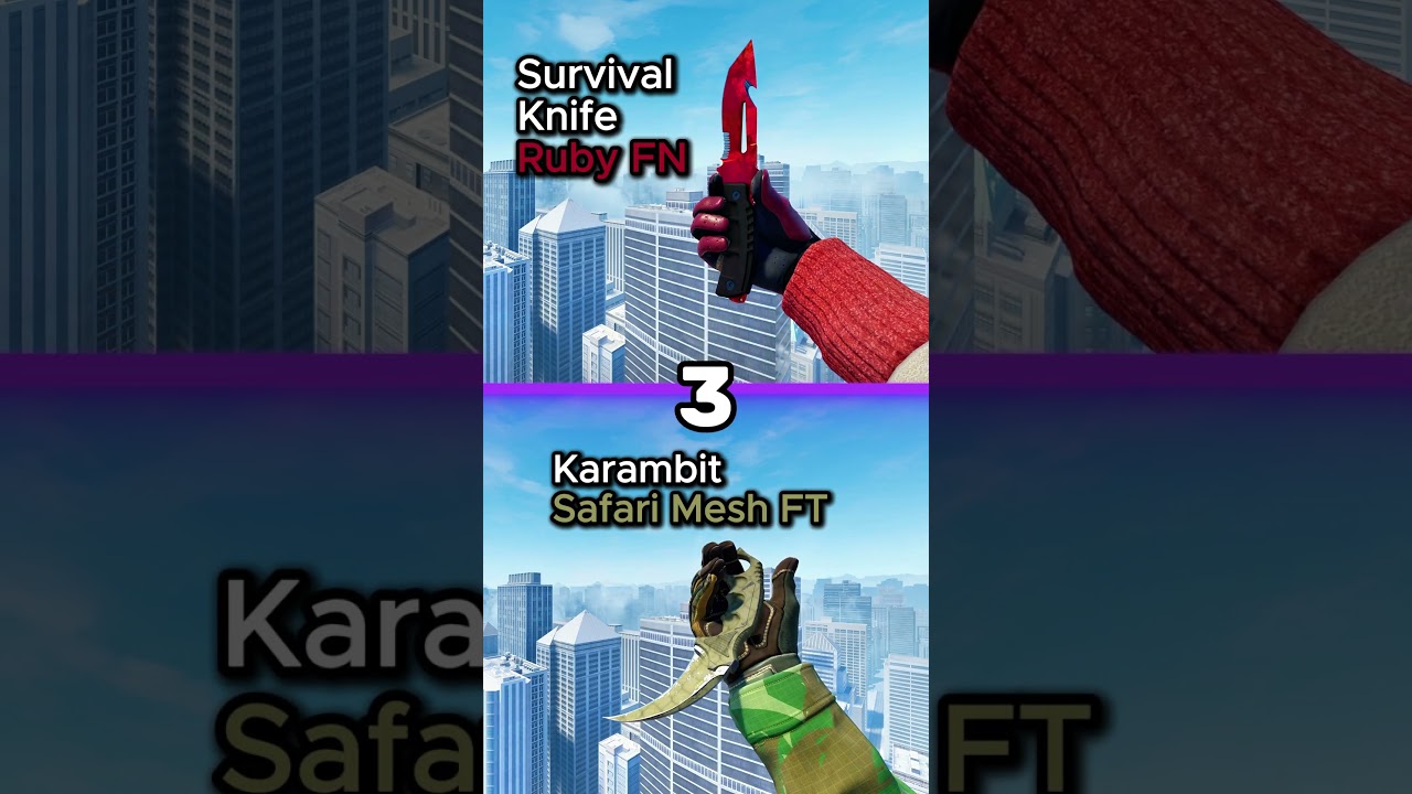 Which CS2 Skin Is More Expensive? 💸 SMGs, Knives, Rifles