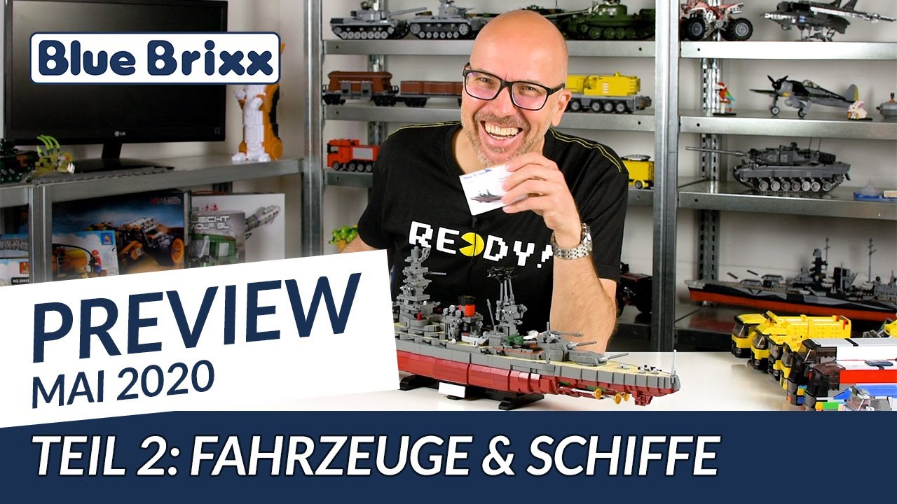Preview-Special Mai 2020 - Teil 2: Schiffe & Fahrzeuge @ BlueBrixx