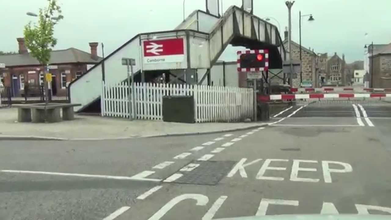 Camborne Station Level Crossing