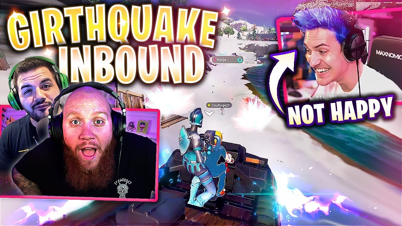 TEAM GIRTHQUAKE SAVE THE DAY! FT. NINJA & COURAGE