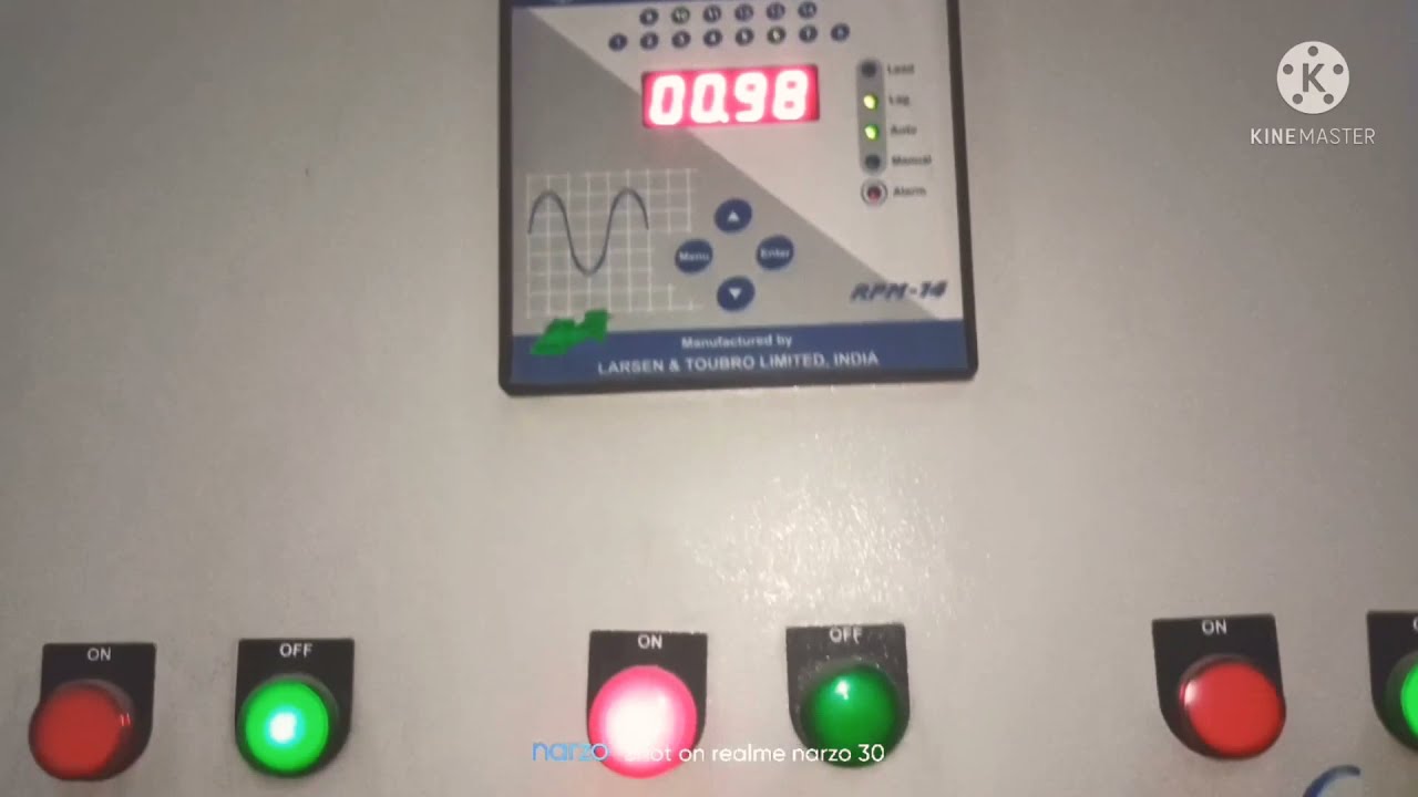 Reactive Power Manager L&T ki setting kaise karte hai
