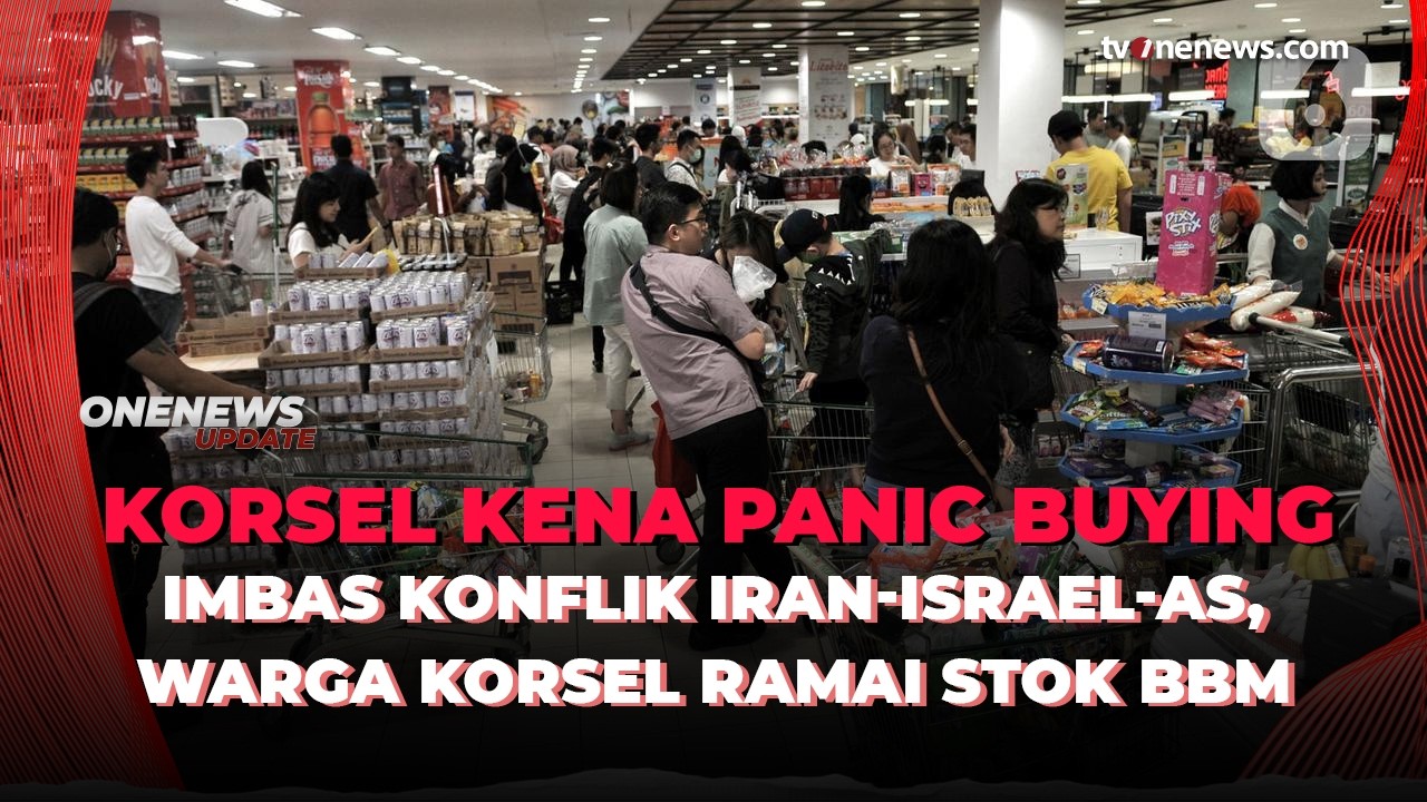 Perang Iran Picu Ketakutan Krisis Energi, Warga Seoul Antre di SPBU | OneNews Update