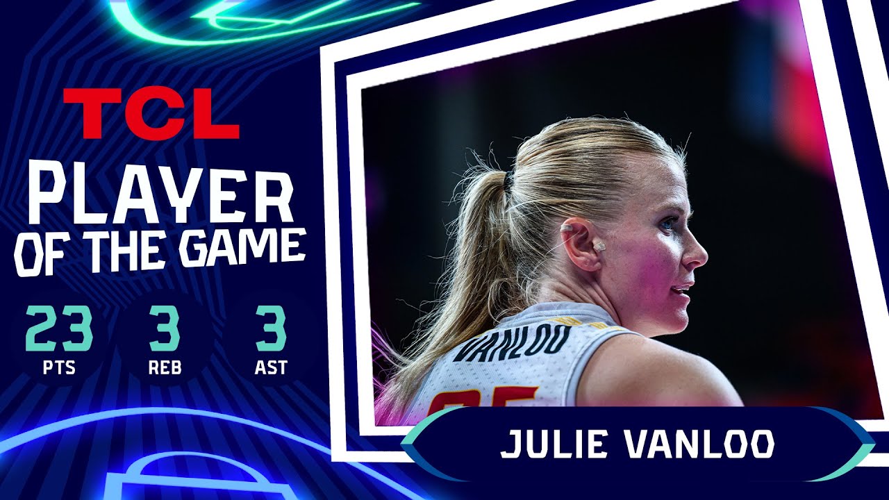 Julie Vanloo (23 PTS) | TCL Player Of The Game | Belgium vs Italy | FIBA #EuroBasketWomen 2023