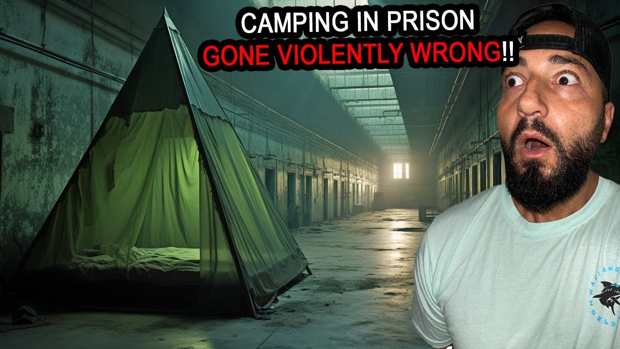 I WAS ATTACKED VIOLENTLY BY A DEMON WHILE CAMPING IN HAUNTED PRISON!
