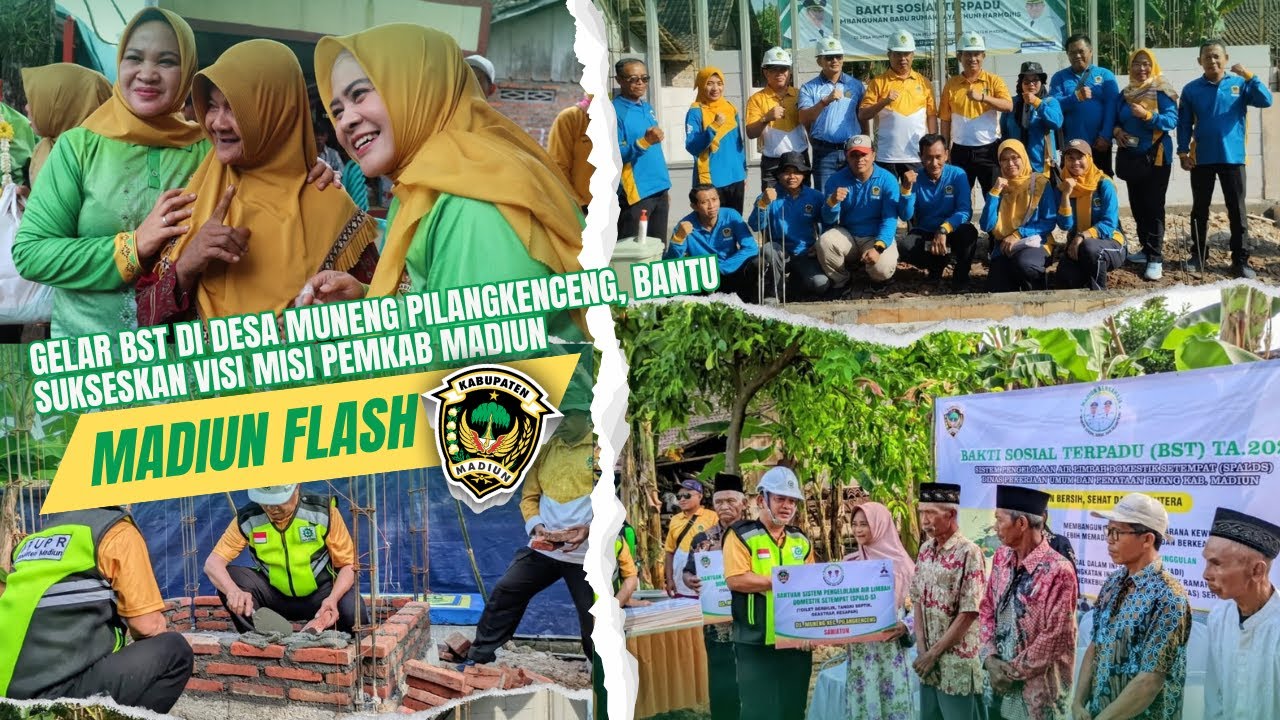 Gelar BST di Desa Muneng Pilangkenceng, Bantu Sukseskan Visi Misi Pemkab Madiun