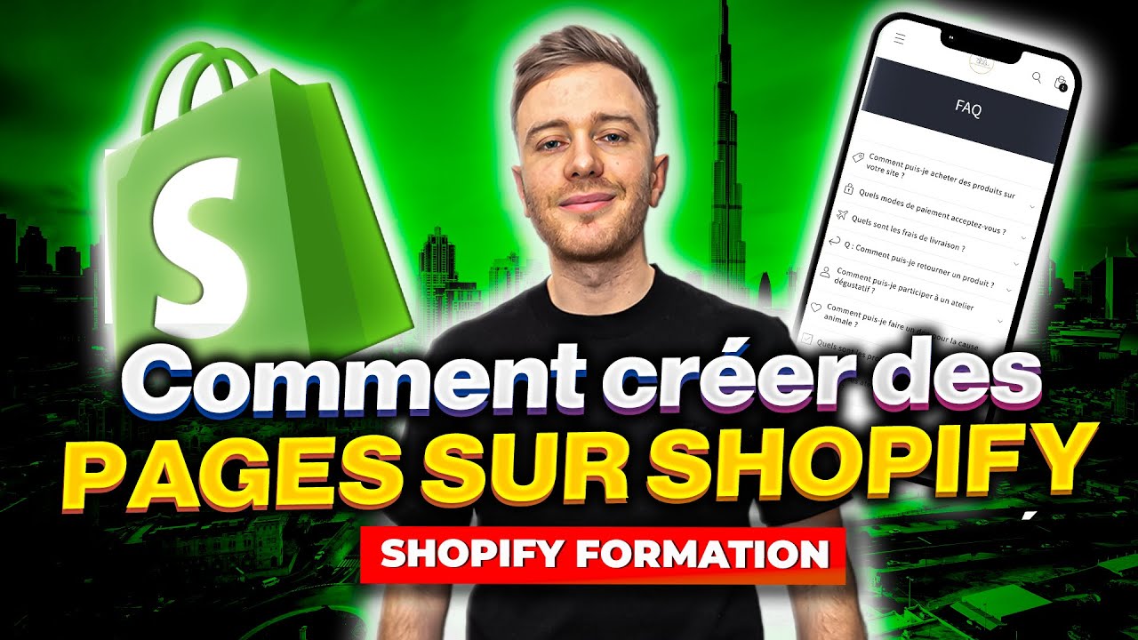 Comment créer des pages sur Shopify | Guide complet