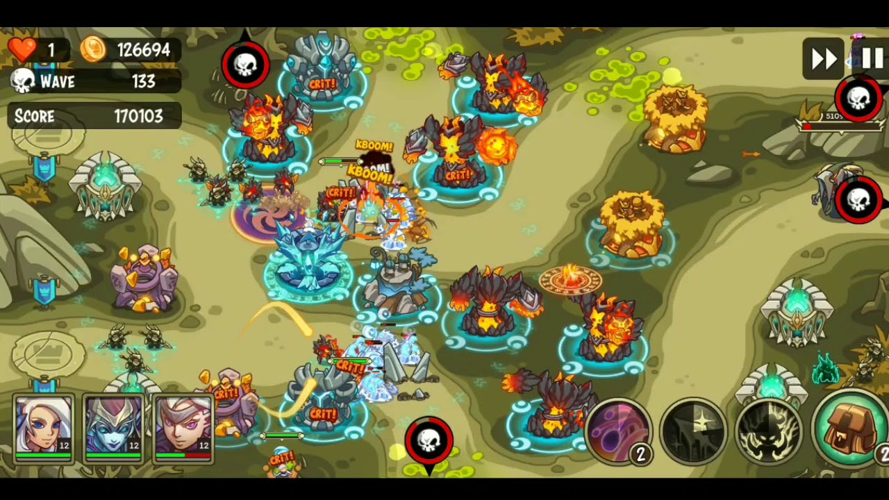 Wave 155 Empire Warriors TD Tournament Gameplay