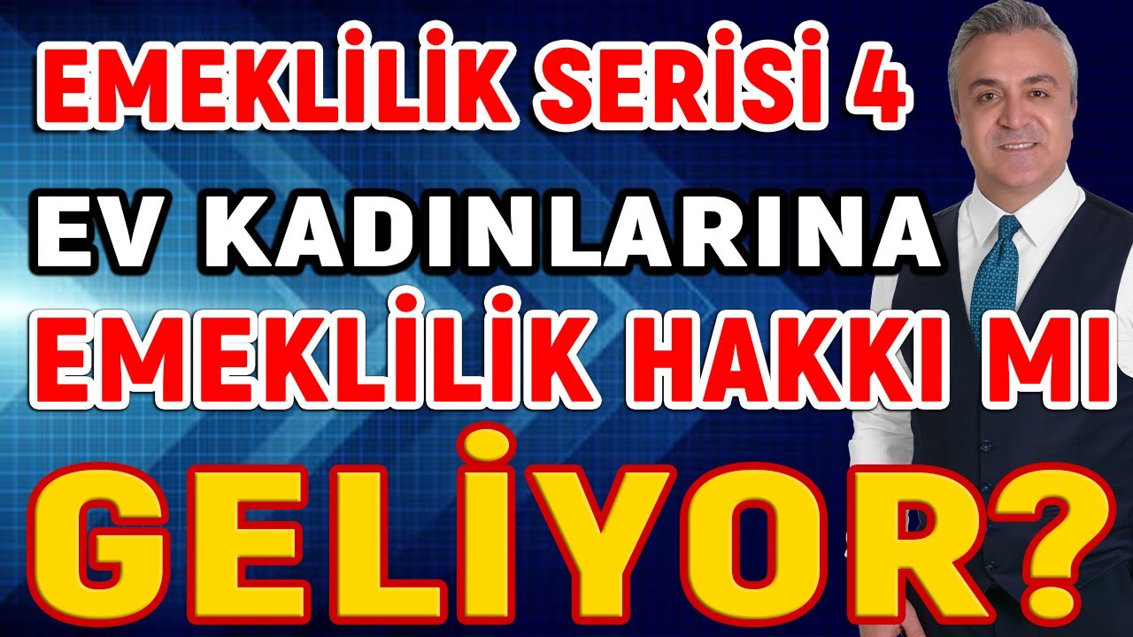 Emeklilik Serisi 4: Ev Kadınlarına Emeklilik Hakkı Mı Geliyor? İsteğe Bağlı Primlerde Devlet Katkısı