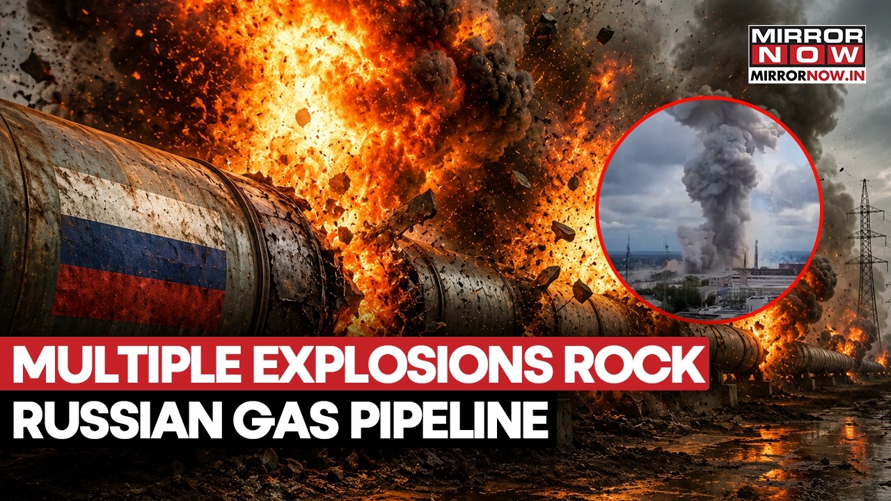 Russia's Gas Pipeline Rocked By Explosions! Fireball Erupts In Dagestan, Ukraine Behind Attack?