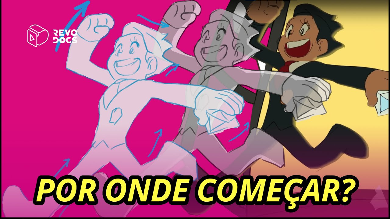 Como é feita uma animação