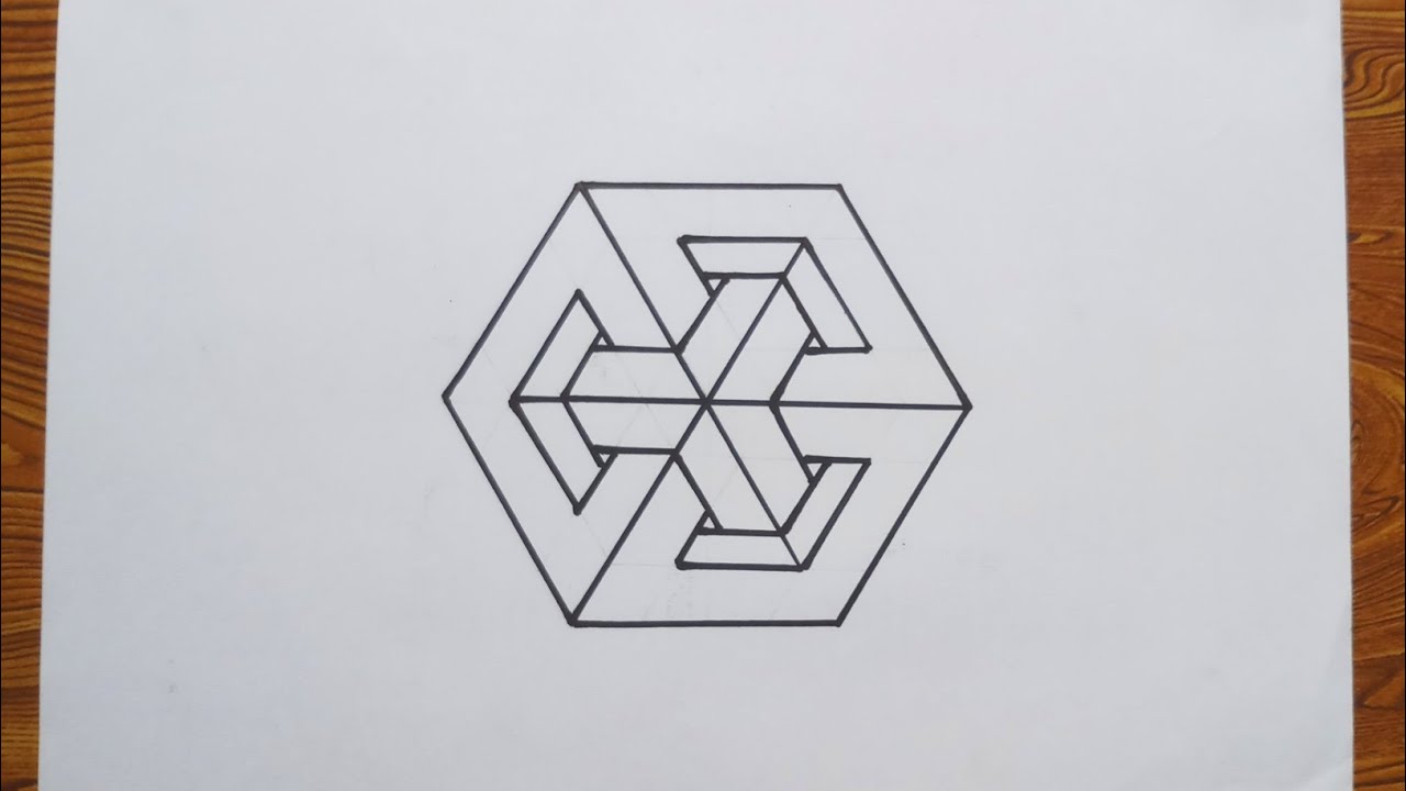 geometric patterns || simple art drawing