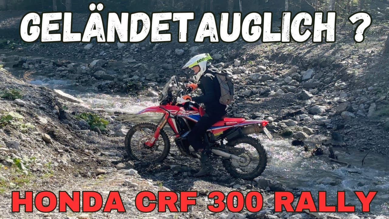 Geländetauglich ? - Honda CRF 300 Rally