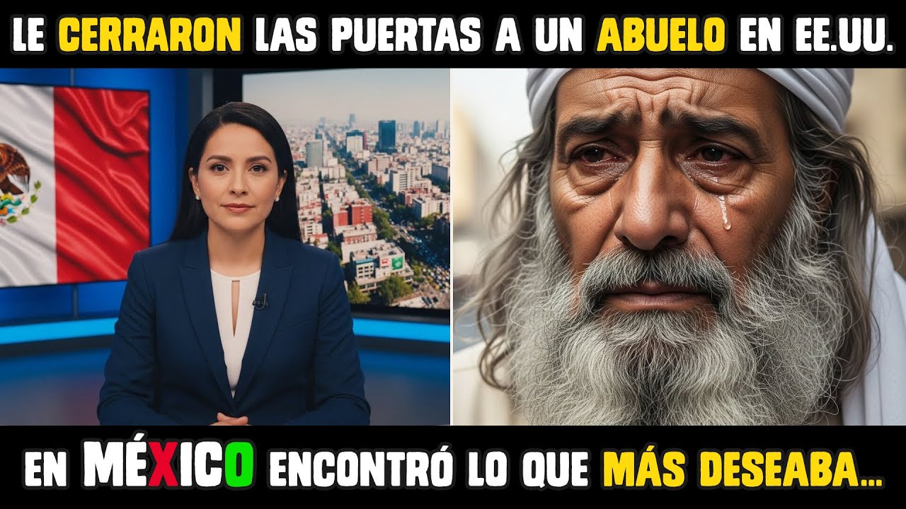 LE CERRARON LAS PUERTAS en EE.UU. a un ABUELO ÁRABE — en MÉXICO encontró una familia