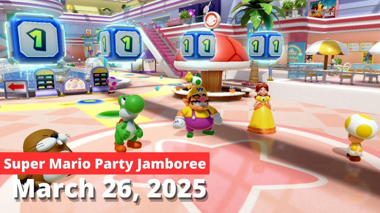 Partying Hard for Mario w/ @boon @gmart @juniperactias [Super Mario Party Jamboree]