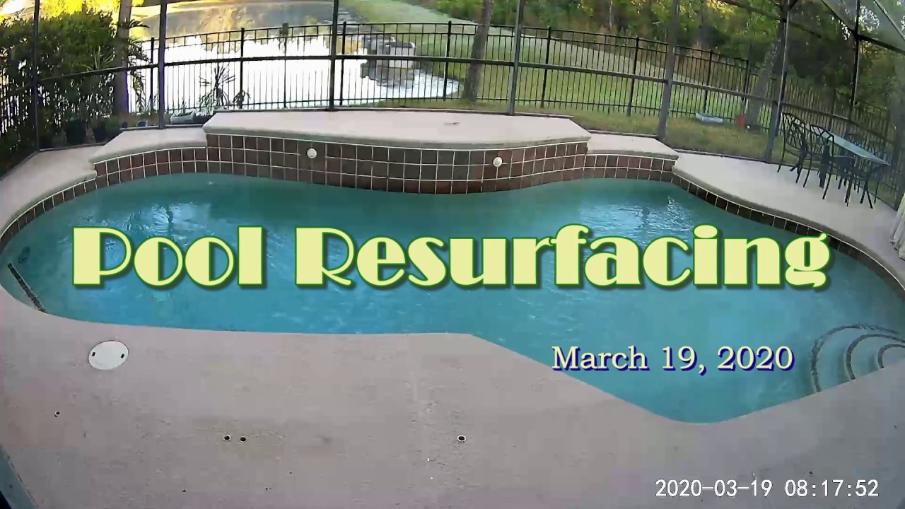 Pool Resurface 2020