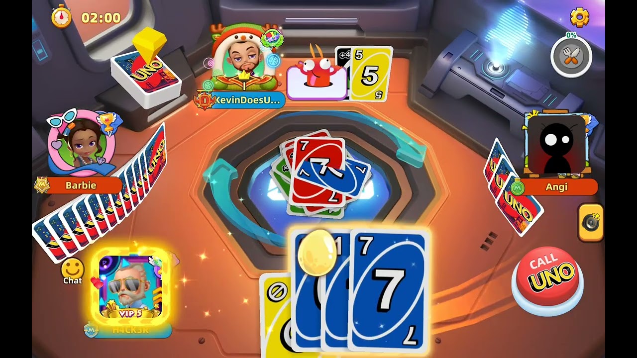 UNO! MOBILE GAME! Go wild X8, playing with KevinDoesUno!