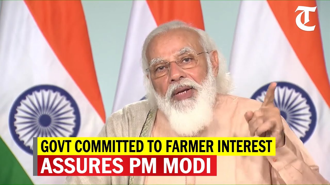 PM Modi says government policies and actions are designed to protect interests of farmers