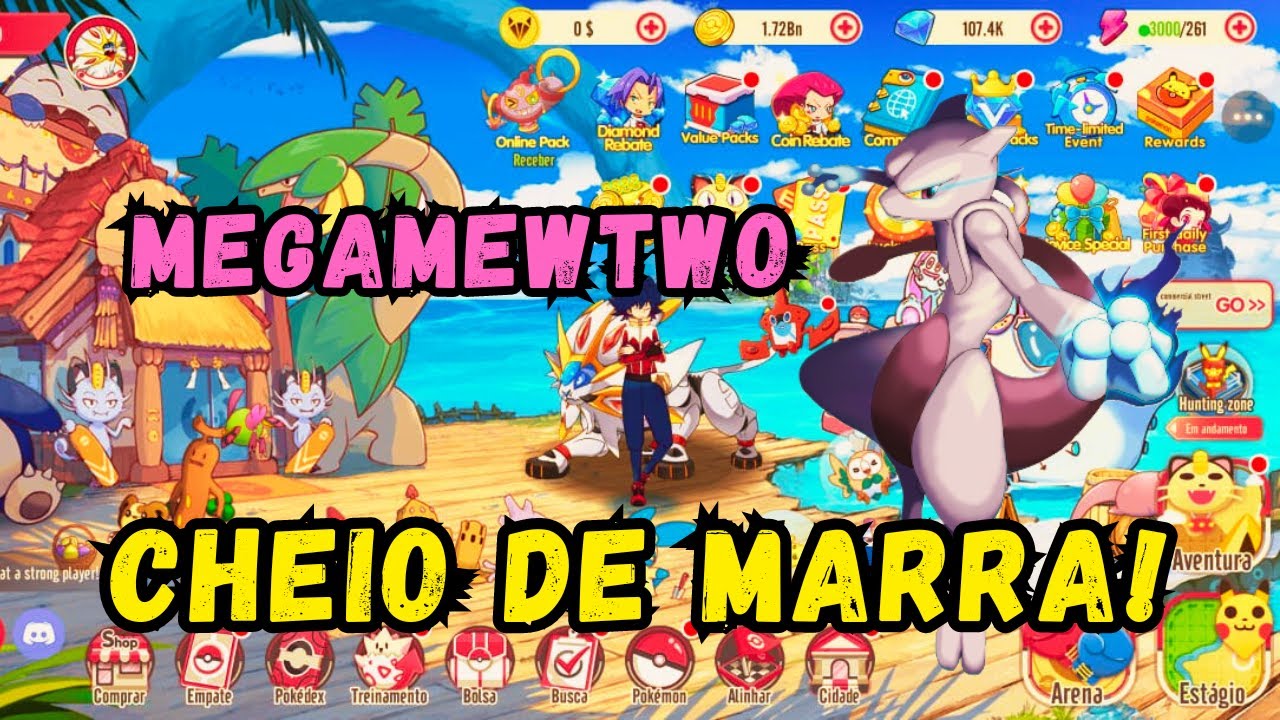 💣BROKEN DEMAIS!!! Mega-MewTwo CHEGOU  + Eventos e PVP! MegaMon Global