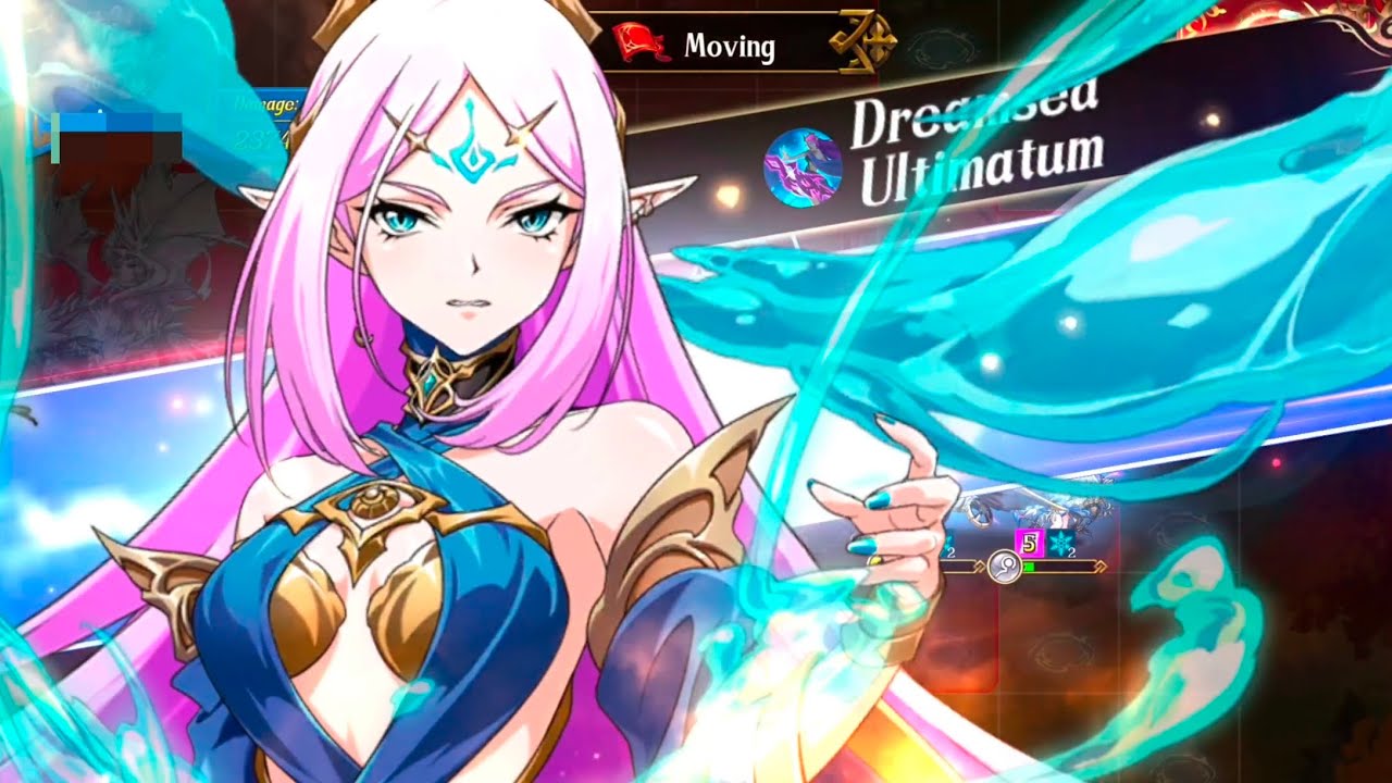 Langrisser Apex S21 Dark Reincarnation Sylrna debut vs rush