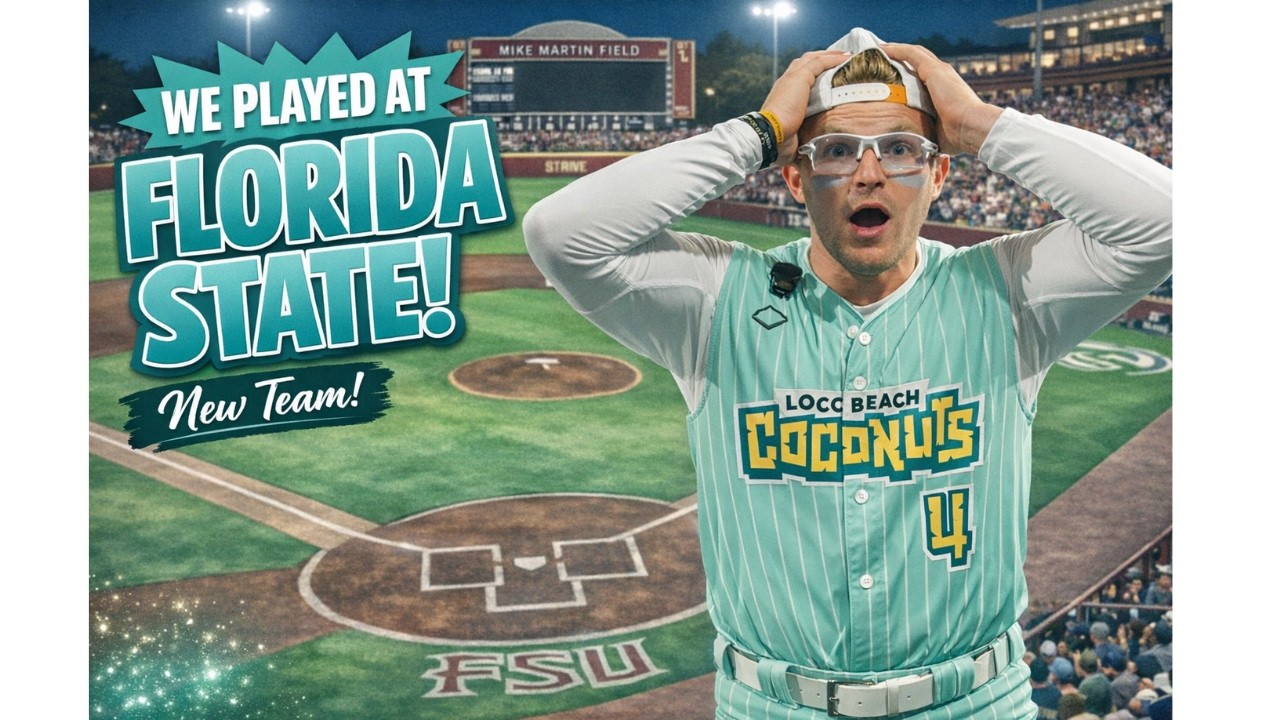 We Took Over Florida State’s Field — Savannah Bananas NEW TEAM - Loco Beach Coconuts Debut! - vlog