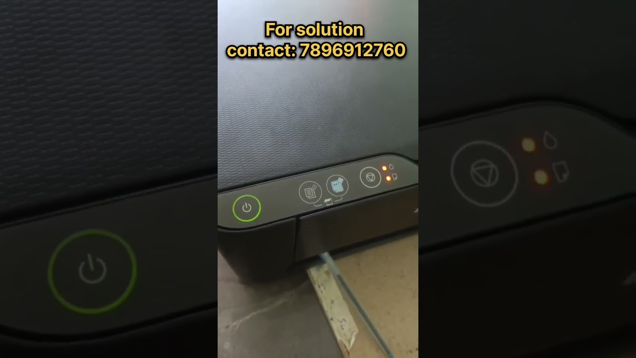 Epson L3210 Red Light blinking Solution
