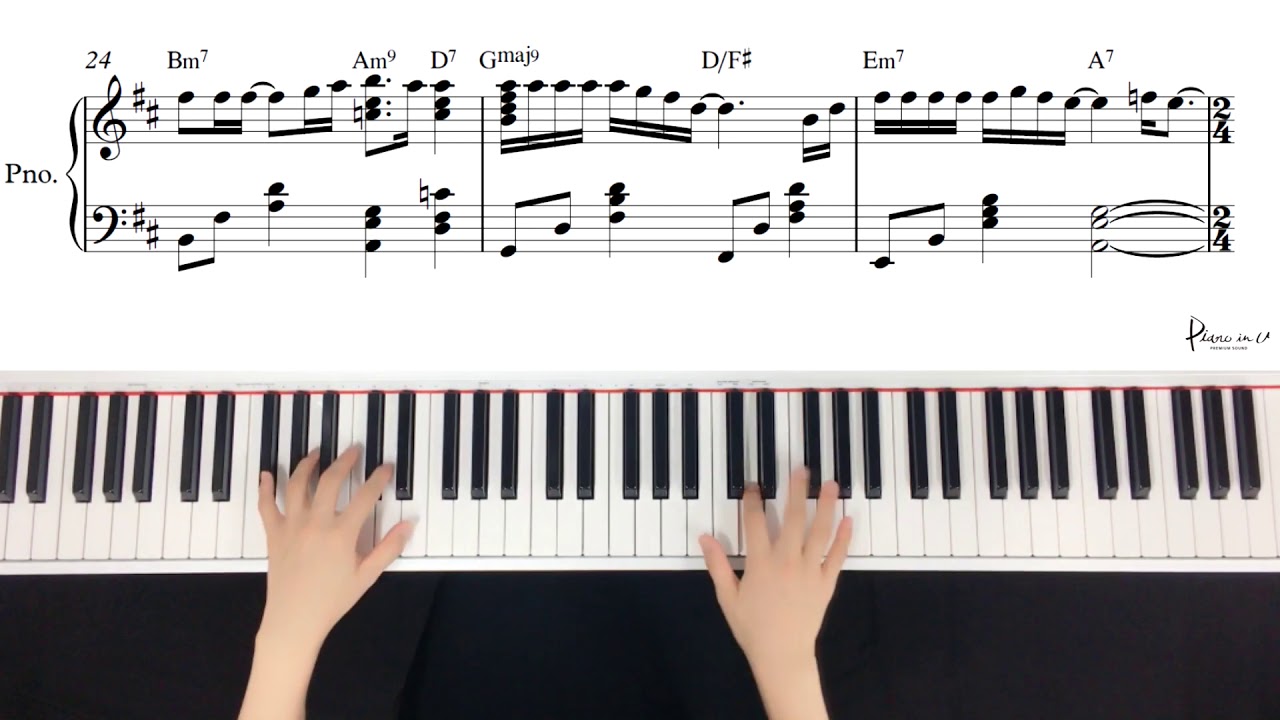 Inwook Hwang 황인욱ㅣPhocha 포장마차ㅣPiano cover Sheet