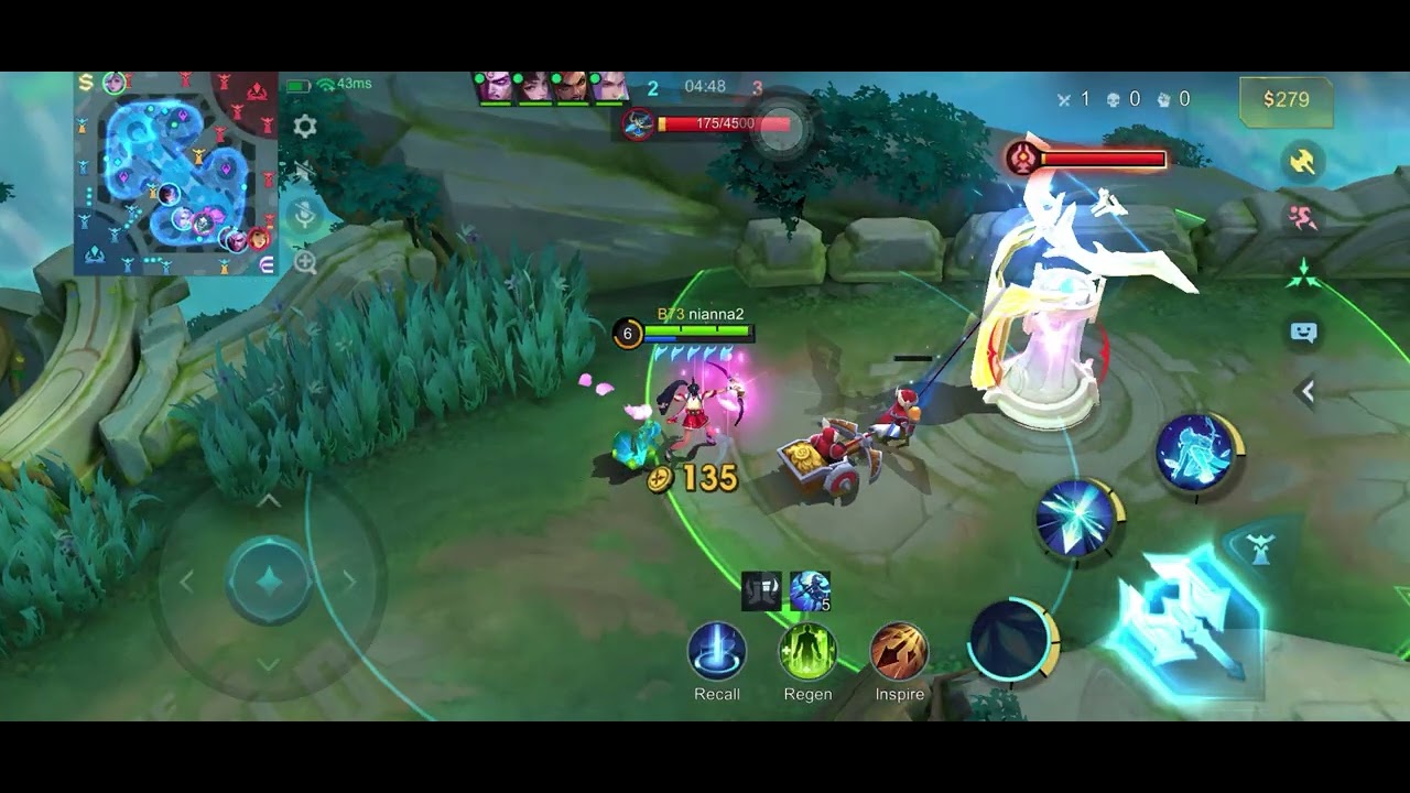 MIYAA IN GOLD LANE // PARTY RANK SOLOO #mobilelegends #mlbb #mlbbhighlights 